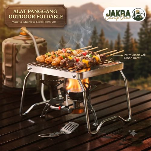 Alat Panggang Lipat Portable Outdoor Grill Stove Foldable - GY145