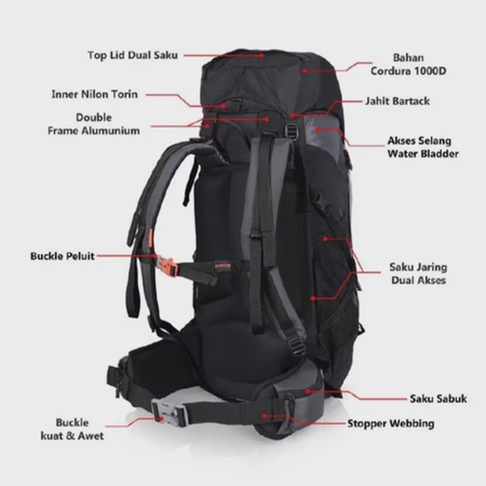 carrier 60 L Zarvemture Snavel 3